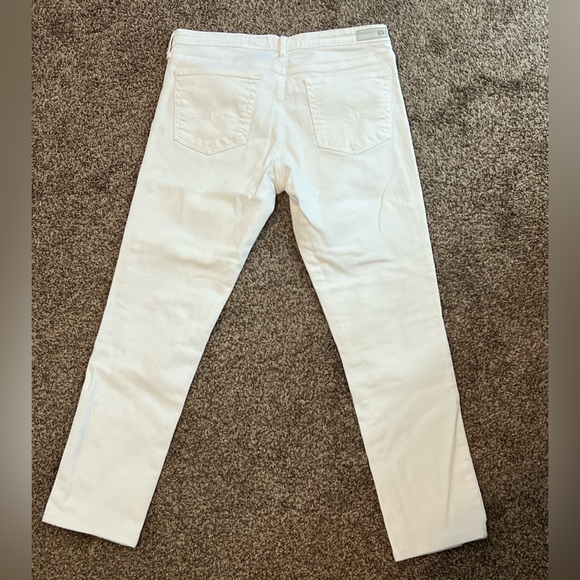Adriano Goldschmied White Pants Sz 30R - Picture 3 of 6